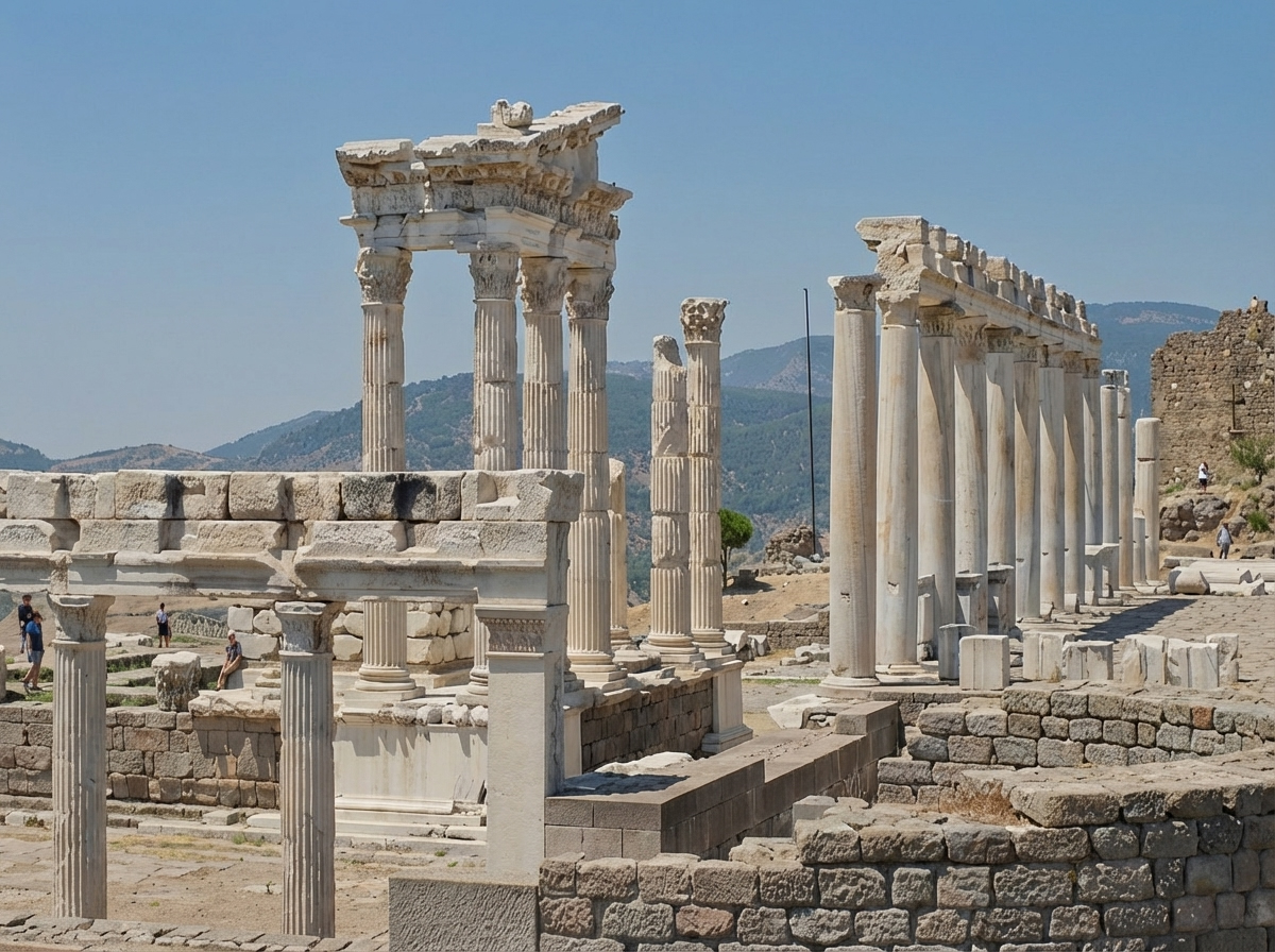 View of Pergamon Acropolis